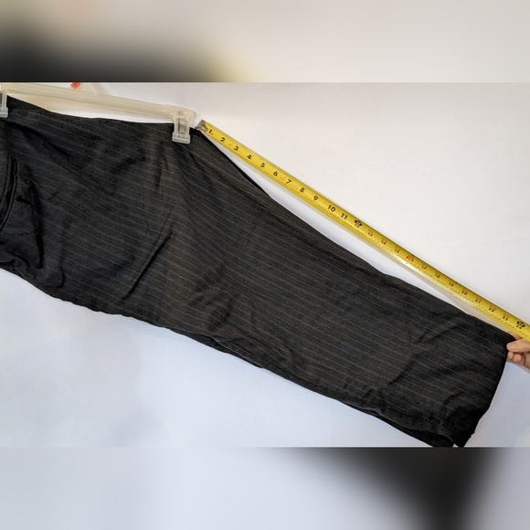 Pre-owned untagged dress pants slacks trousers, pinstripe, TH - Picture 4 of 4